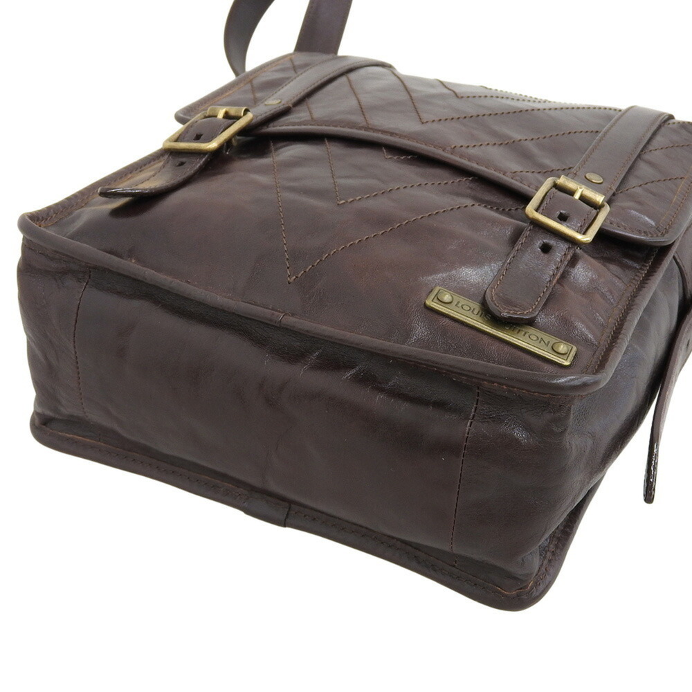 LOUIS VUITTON Authentic Brown Trotter Shoulder Bag - Picture 4 of 6